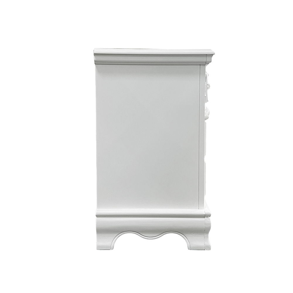 Flora - Nightstand - White