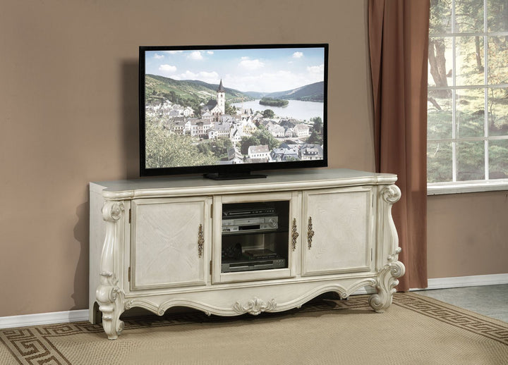 Versailles - TV Stand - Bone White