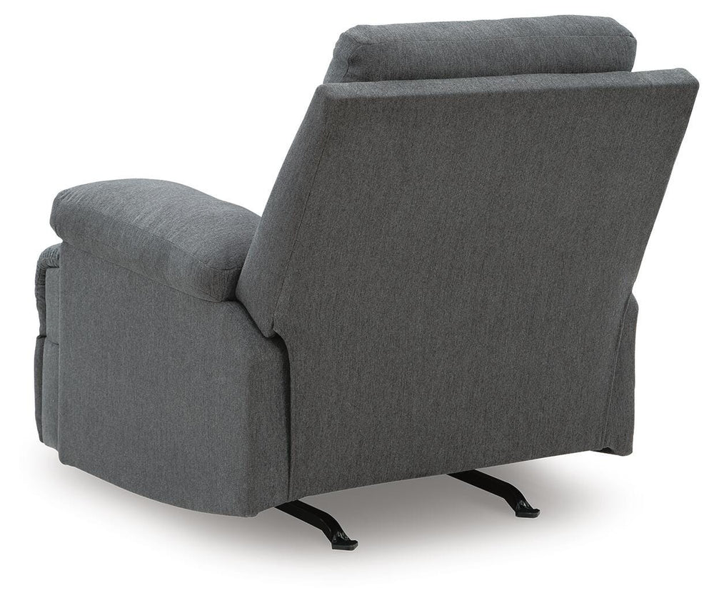 Side-Swipe Recliner - Dark Gray (5)