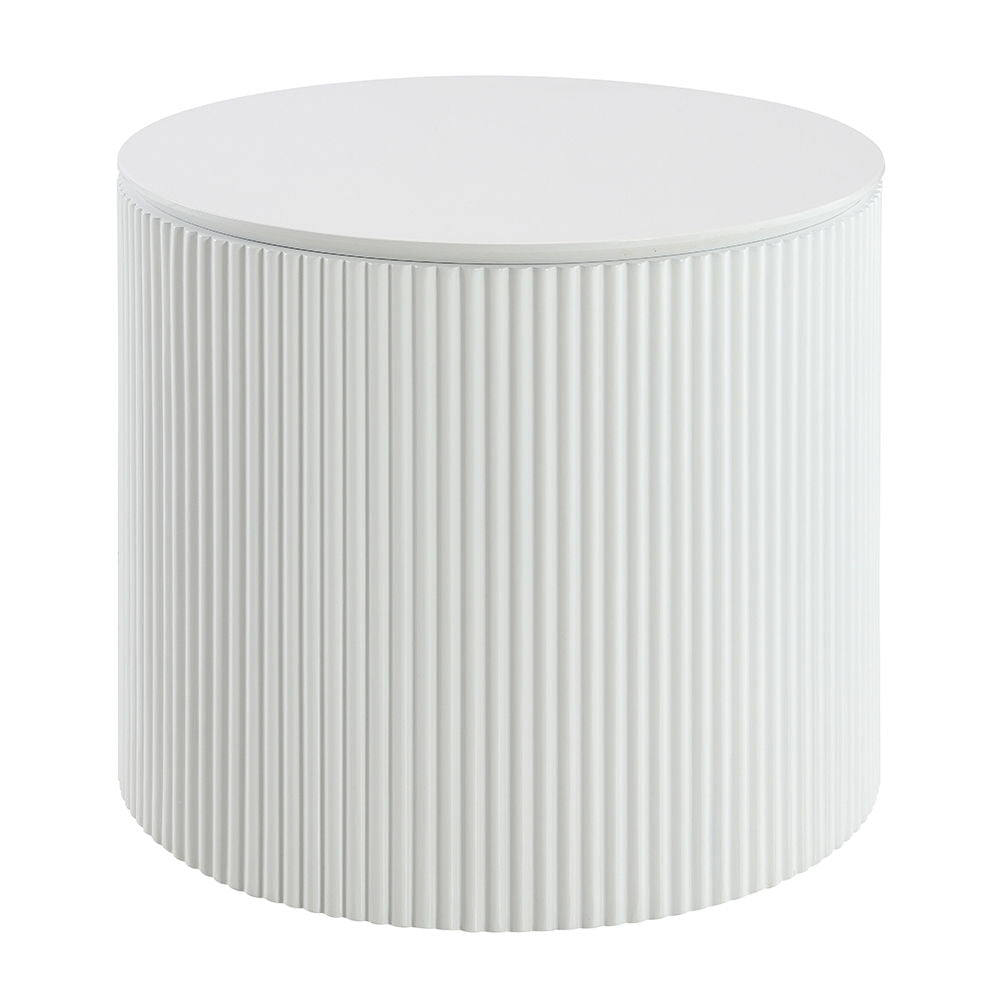 Dyllan - End Table - White High Gloss