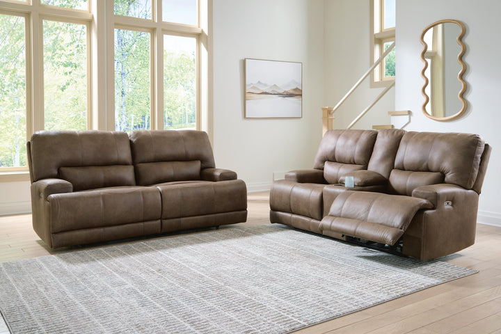 Beckley Place Power Reclining Sofa and Loveseat (2)
