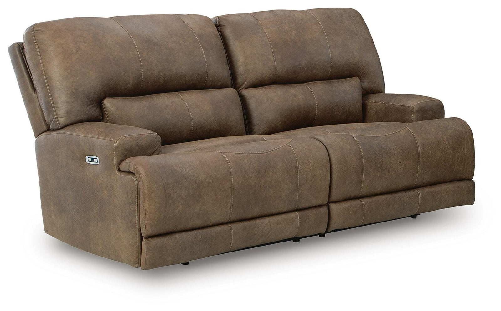 Beckley Place Power Reclining Sofa - Dark Brown (1)