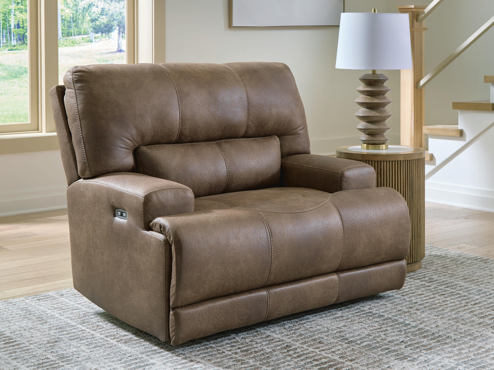Beckley Place Power Recliner - Dark Brown (2)