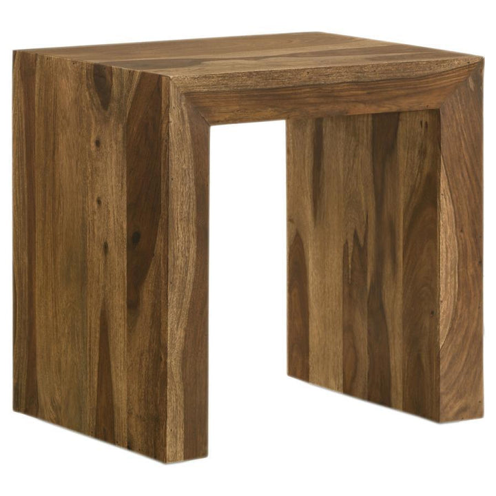 Coaster Furniture Odilia - Rectangular Solid Wood End Table - Auburn
