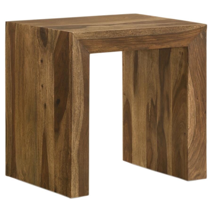 Coaster Furniture Odilia - Rectangular Solid Wood End Table - Auburn