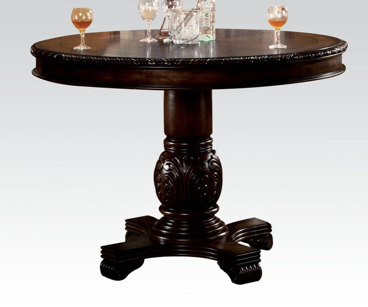 Chateau De Ville - Round Counter Height Table - Espresso