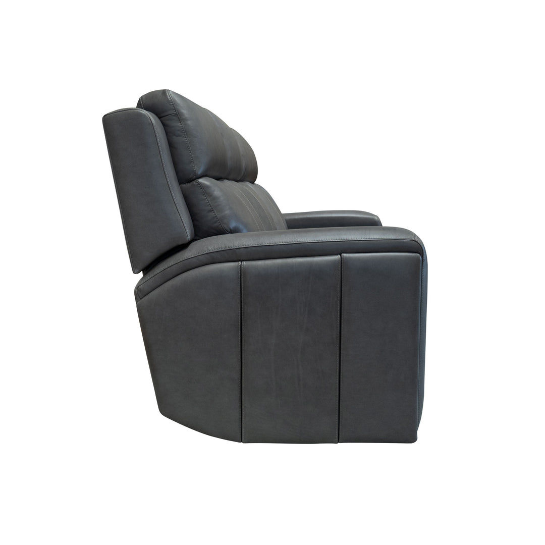 Flexsteel 1596-62PH-70502 Wyatt  Power Reclining Sofa With Power Headrests & Lumbar  Dark Gray
