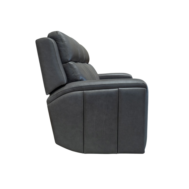 Flexsteel 1596-62PH-70502 Wyatt  Power Reclining Sofa With Power Headrests & Lumbar  Dark Gray