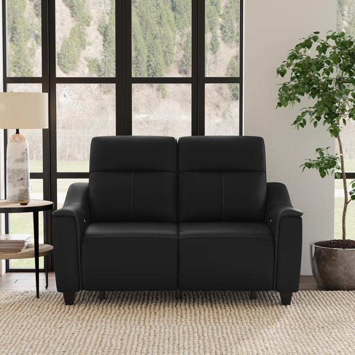 Walter Power Reclining Loveseat With Power Headrests Coal