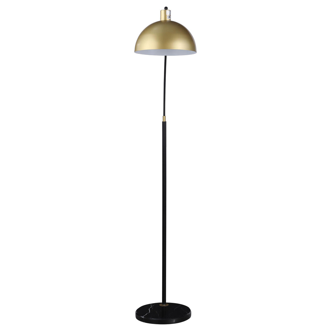 Coaster Furniture 920059 Gloria 74-inch Arched Dome Shade Metal Floor Lamp Black