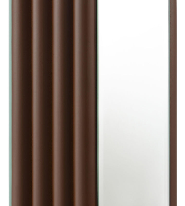 Coaster Furniture 920178 Elena 67-inch Square Tapered Mirrored Floor Lamp Brown