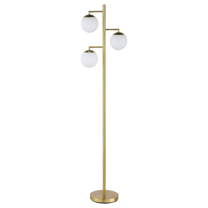 Coaster Furniture 920214 Sena 66-inch Spherical Bulb Tree Metal Lamp Gold