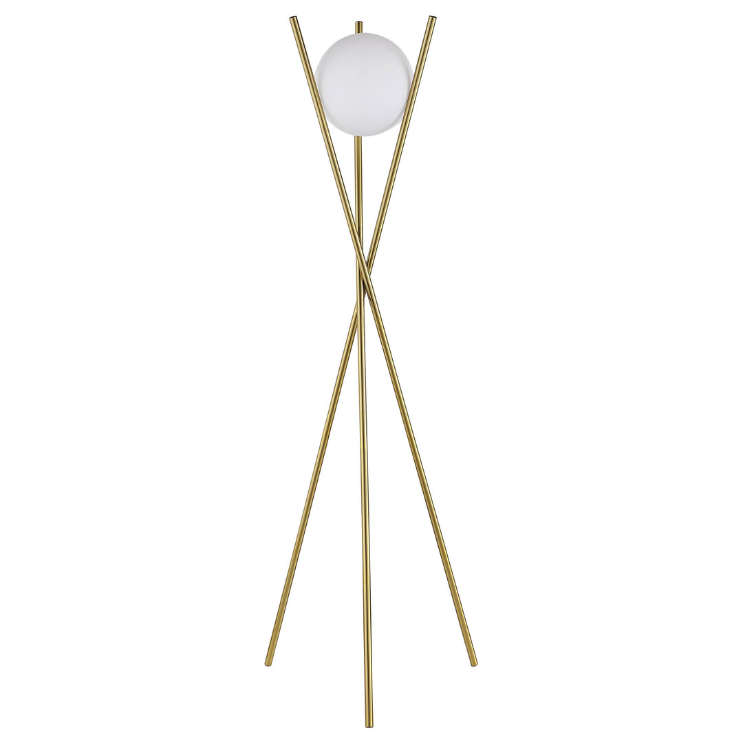 Coaster Furniture 920218 Yamileth 65-inch Spherical Bulb Metal Tripod Floor Lamp Gold