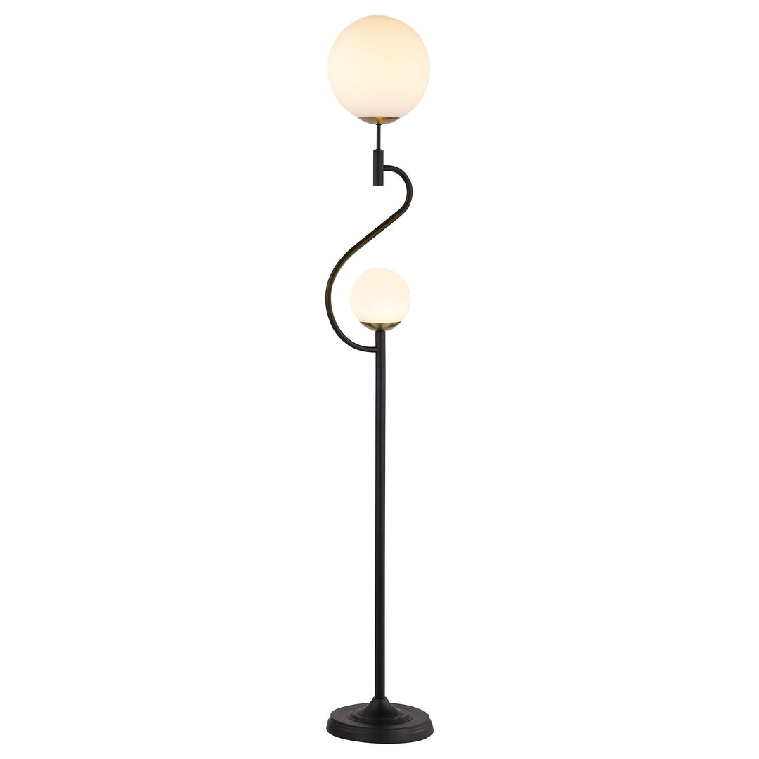 Coaster Furniture 920243 Dacki 69-inch Dual Spherical Bulb Metal Lamp Black