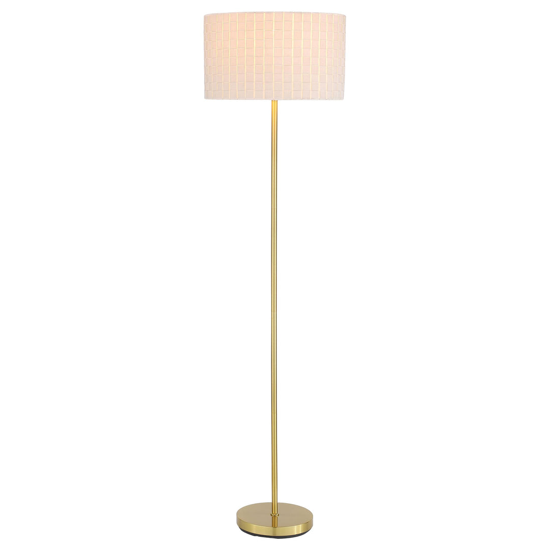 Coaster Furniture 920303 Ramiro 66-inch Drum Shade Metal Lamp Gold