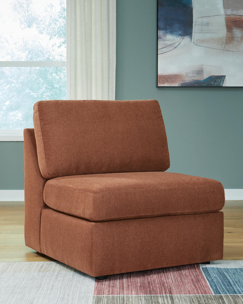 Modmax 5 Piece Sectional with Audio Console - Spice (18)