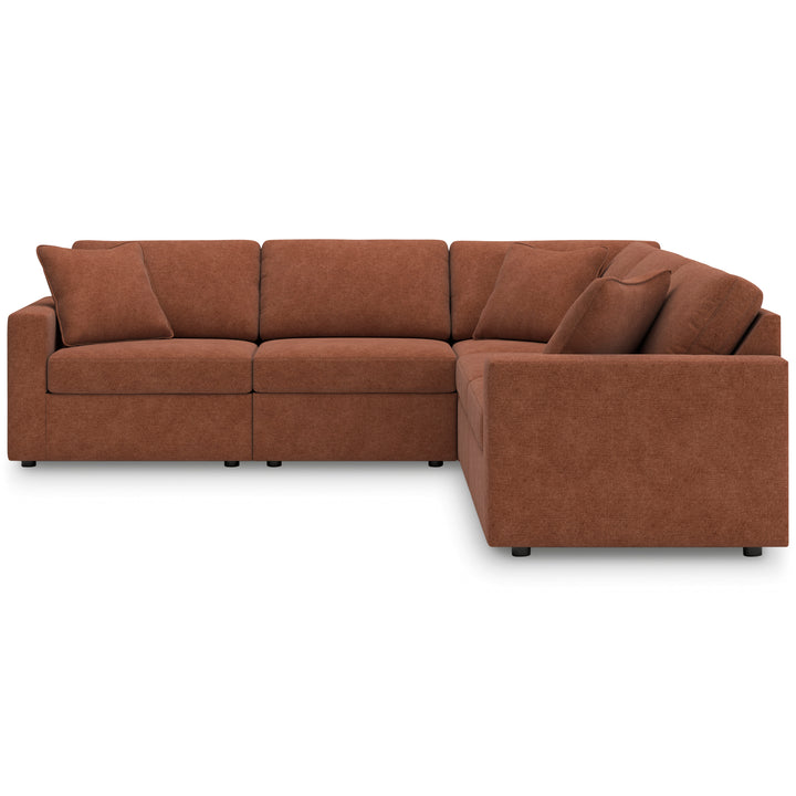 Modmax 5-Piece Modular Sectional in Spice