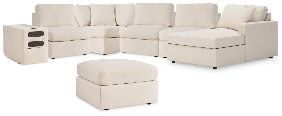 Modmax 6-Piece Sectional with Chaise and Ottoman - Oyster (1)