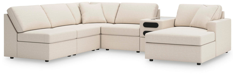 Modmax 6-Piece Sectional with Chaise - Oyster (1)