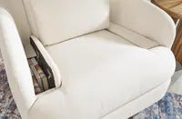 Modmax Swivel Glider Recliner in Oyster