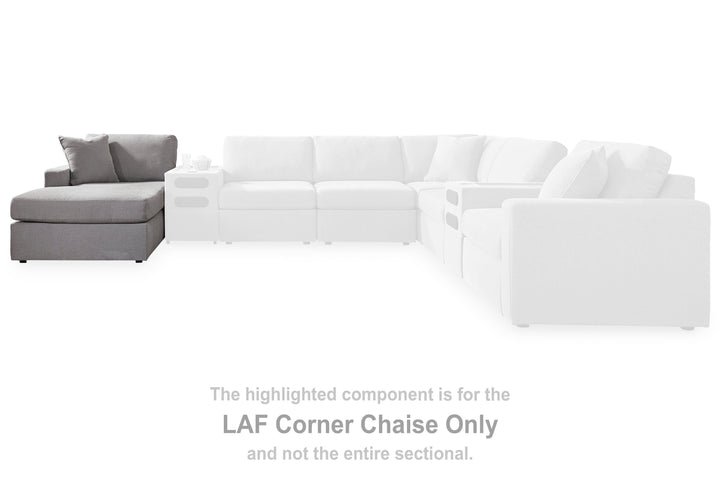 Modmax 6-Piece Sectional with Chaise and Ottoman - Granite (15)