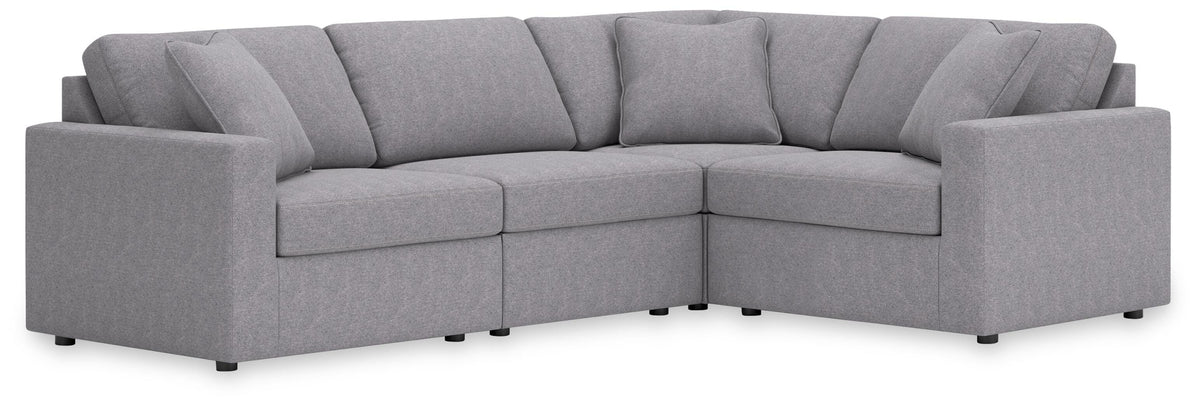 Modmax 4-Piece Sectional - Granite (1)