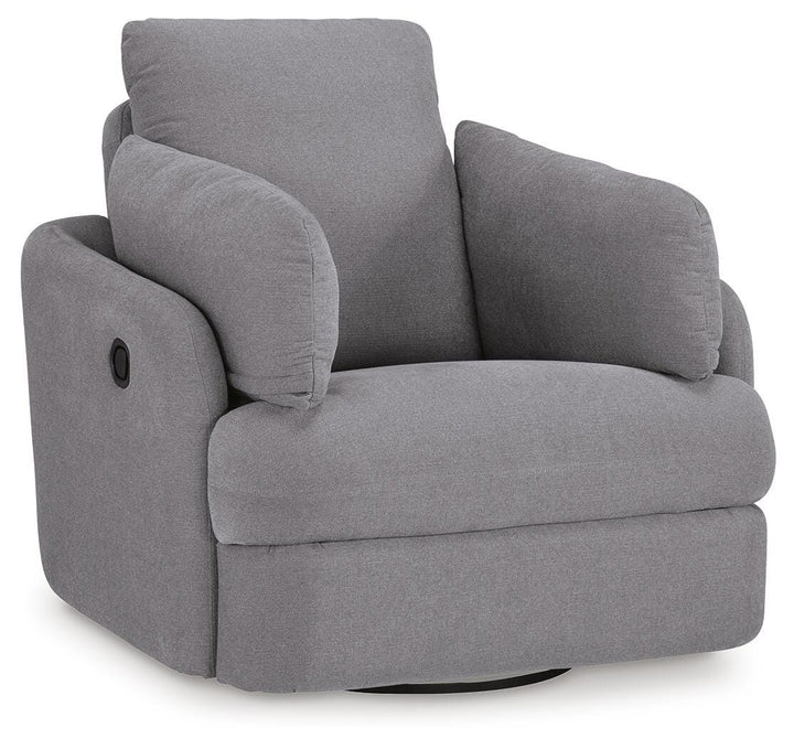 Modmax 5-Piece Sectional and Swivel Glider Recliner - Granite (13)