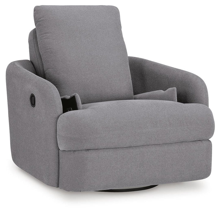 Modmax 5-Piece Sectional and Swivel Glider Recliner - Granite (14)