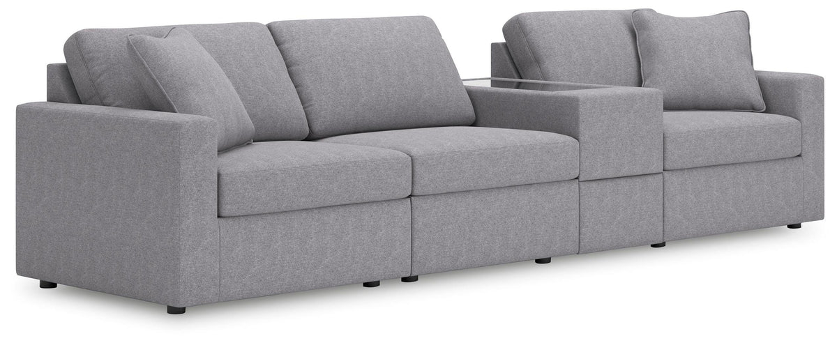 Modmax 4-Piece Sectional - Granite (1)