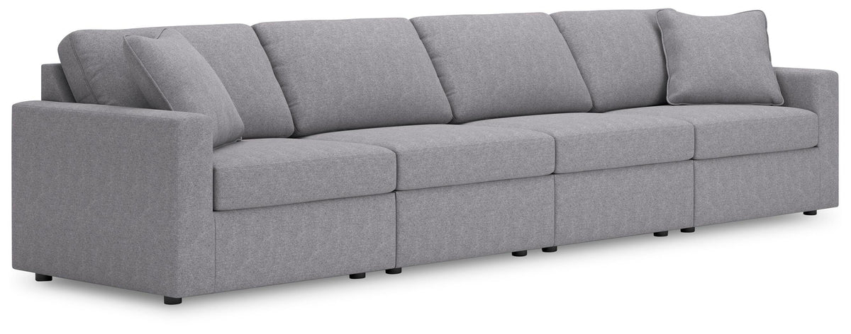 Modmax 4-Piece Sectional - Granite (1)