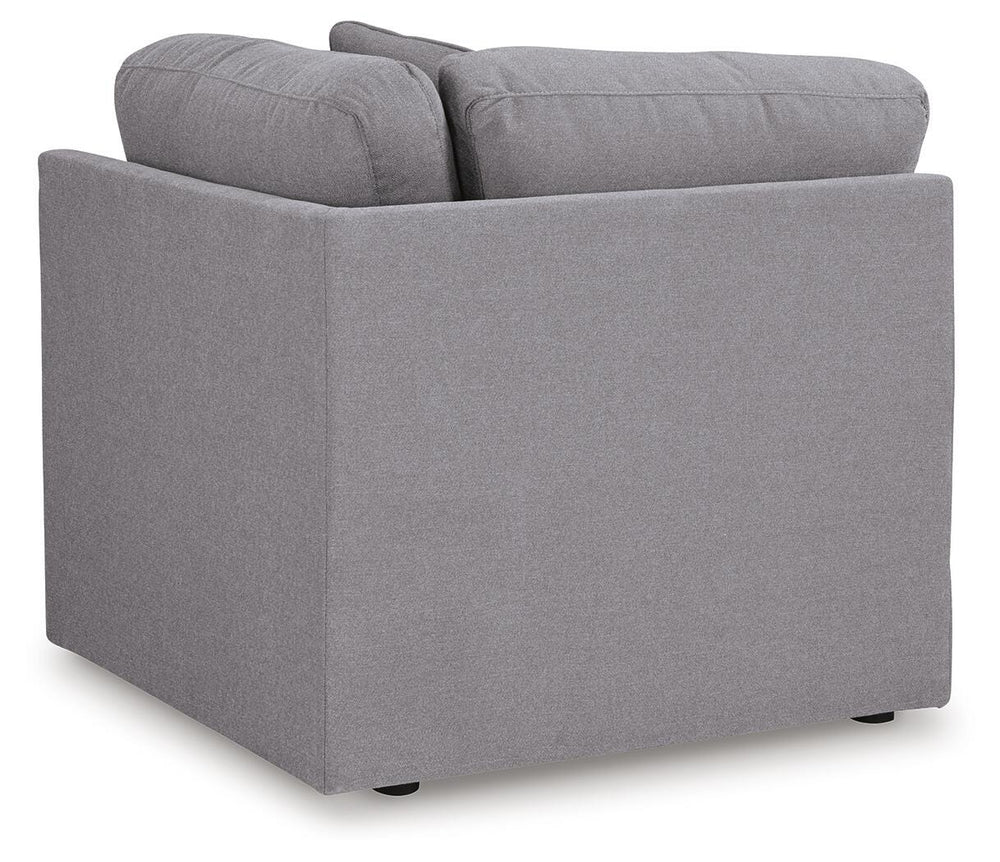 Modmax 6-Piece Sectional with Chaise and Ottoman - Granite (12)