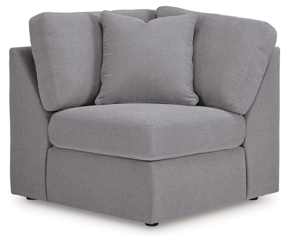 Modmax 6-Piece Sectional and Oversized Accent Ottoman - Granite (10)