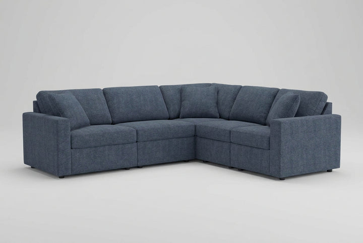 Modmax 5-Piece Modular Sectional in Spice (3)