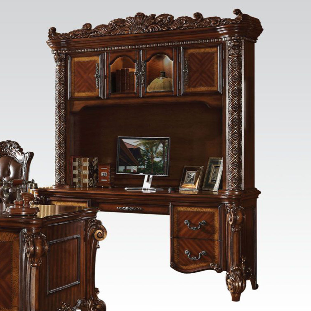 Vendome Computer Desk with Hutch