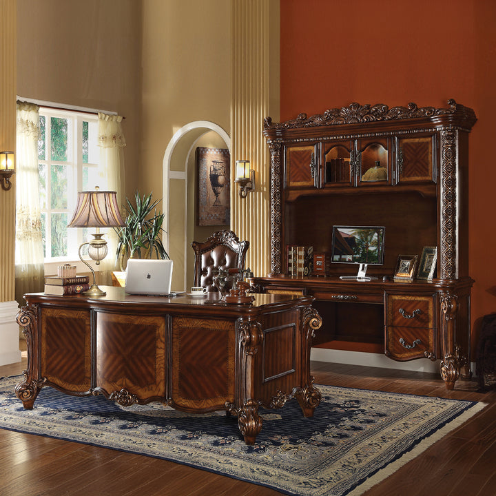 Vendome Computer Desk with Hutch