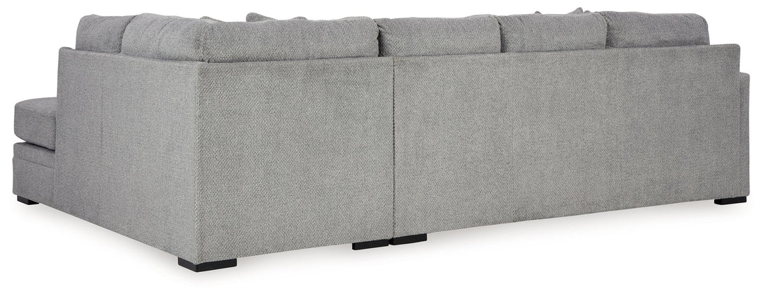 Casselbury - 2-Piece Sectional With Raf Corner Chaise - Cement by Ashley Furniture product image