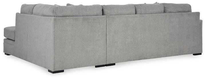 Casselbury - 2-Piece Sectional With Raf Corner Chaise - Cement by Ashley Furniture product image