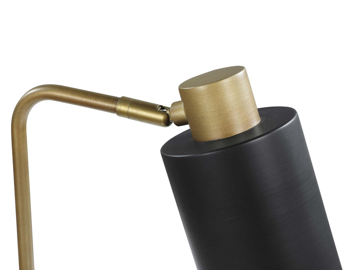 Coaster Furniture 923303 Cherise 18-inch Adjustable Angle Table Lamp Antique Brass