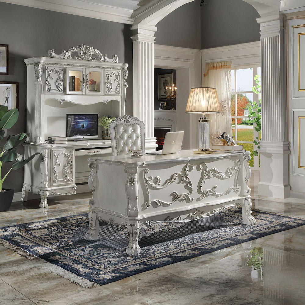 Dresden - Executive Writing Desk - Bone White