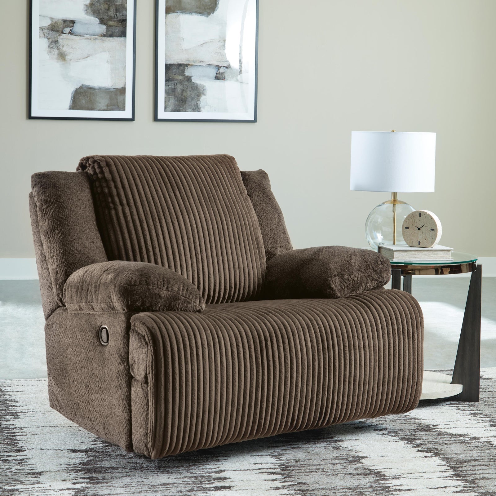 Top Tier Recliner - Dark Brown (2)