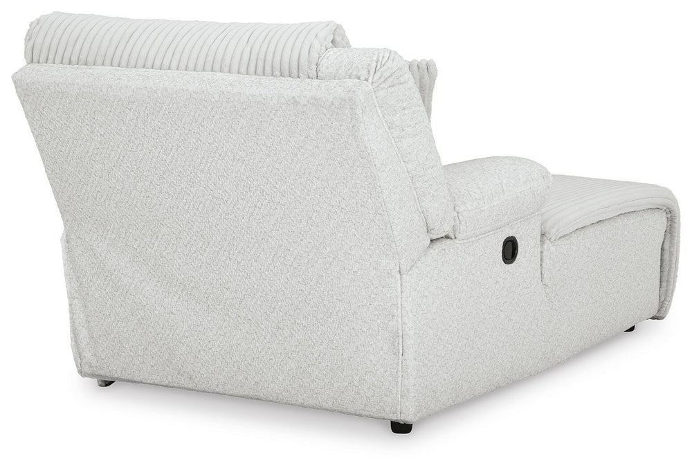 Top Tier 3-Piece Reclining Sofa Chaise Sectional - Alloy