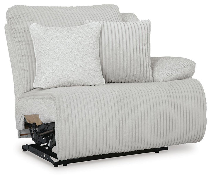 Top Tier 4-Piece Reclining Sectional with Chaise - Alloy (18)