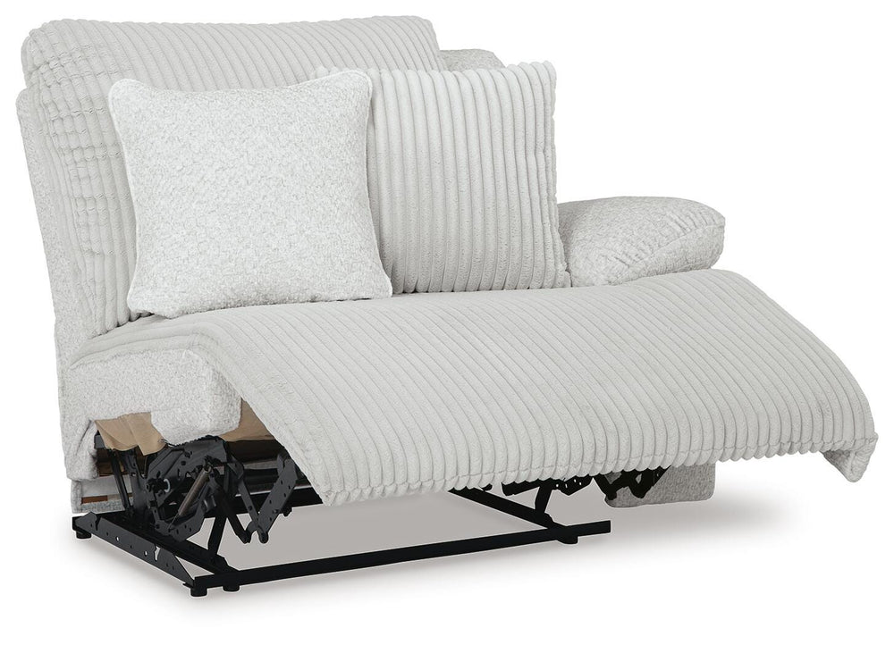 Top Tier 4-Piece Reclining Sectional with Chaise - Alloy (19)