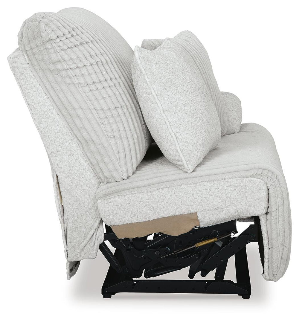 Top Tier 4-Piece Reclining Sectional with Chaise - Alloy (20)