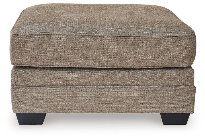 Cannonbrook - Oversized Accent Ottoman - Nutmeg