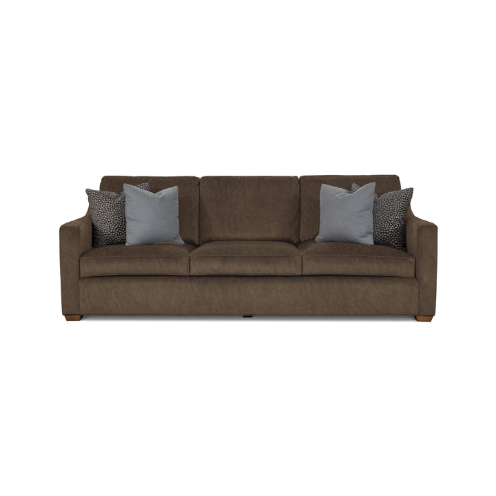 Flexsteel 7050-32 Milo  Sofa  Dark Brown