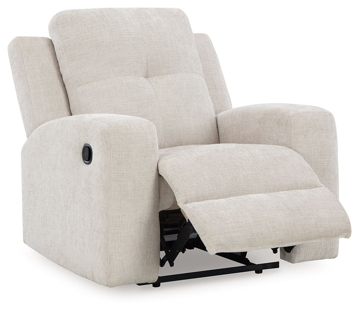 Danum - Zero Wall Recliner - Stone