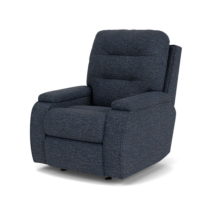 Kerrie Rocking Recliner Blue