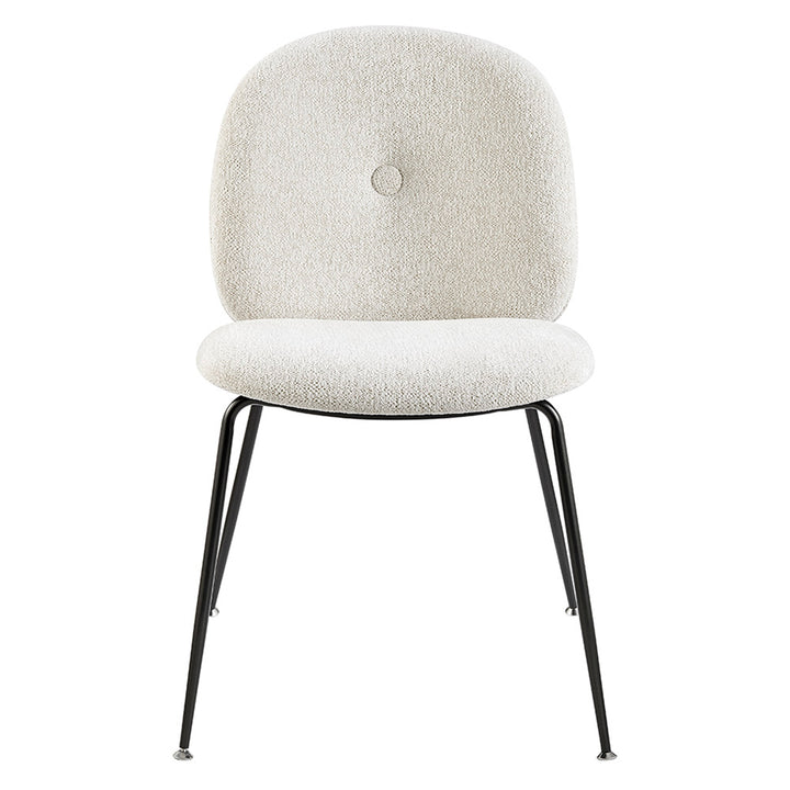 Nisha Boucle Dining Side Chair - Posh Ivory - view 4
