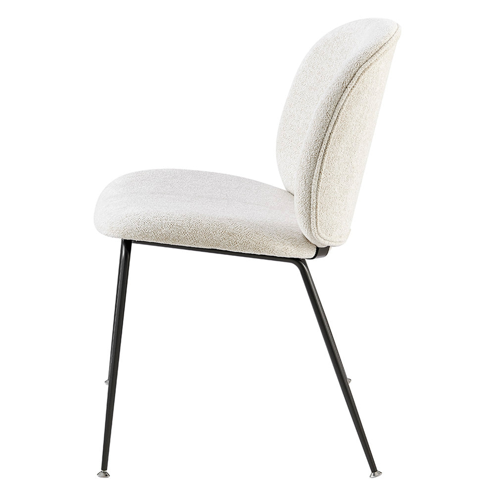 Nisha Boucle Dining Side Chair - Posh Ivory - view 5